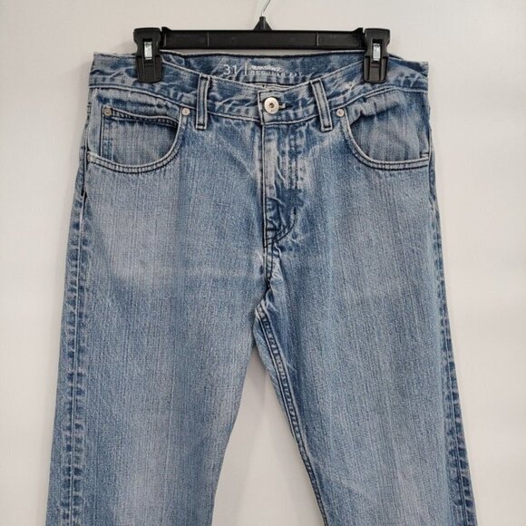 Quiksilver Regular Fit 100% Cotton High-Rise Straight Leg Denim Jeans 31 Women - Picture 2 of 15